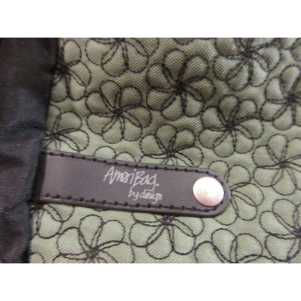Ameri Bag Jazzmin Computer Tote Women's Green Flo… - image 5